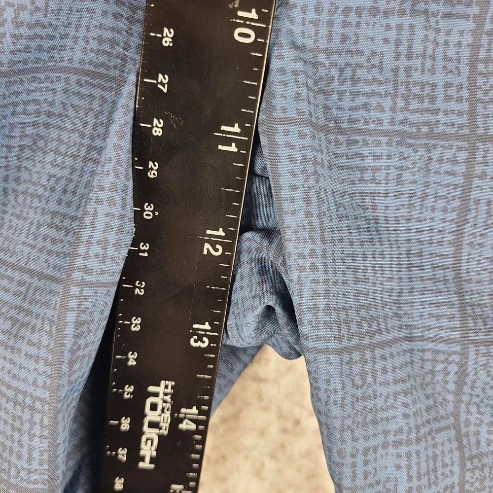 Callaway Shorts Mens 40 Blue Plaid 10